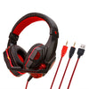 New Gaming Headset Headphones With LED Light Mic Stereo Earphones Deep Bass For PC Computer Gamer