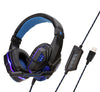 New Gaming Headset Headphones With LED Light Mic Stereo Earphones Deep Bass For PC Computer Gamer