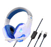 New Gaming Headset Headphones With LED Light Mic Stereo Earphones Deep Bass For PC Computer Gamer