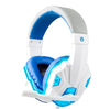 New Gaming Headset Headphones With LED Light Mic Stereo Earphones Deep Bass For PC Computer Gamer