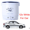 Mini Rice Cooker, 1L Small Rice Cooker 2 Cup-uncooked Travel Rice Maker 12V for Car with Steamer