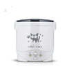 Mini Rice Cooker, 1L Small Rice Cooker 2 Cup-uncooked Travel Rice Maker 12V for Car with Steamer