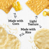 GOOD THINS Rice & Corn Snacks Gluten Free Crackers Variety Pack, Bulk Snack Crackers, 4 Boxes